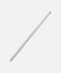 S925 SILVER MOISSANITE TENNIS BRACELET 14K GOLD